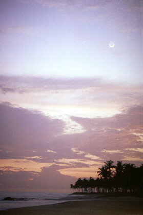 Sunset at Elmina
